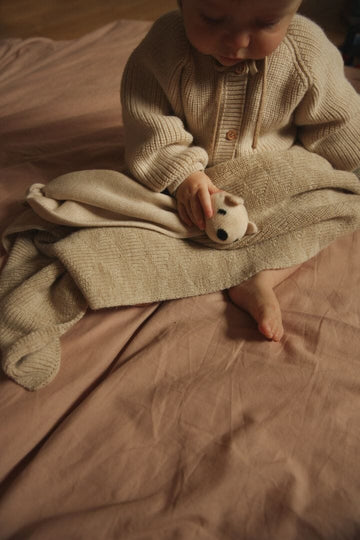 Knuffeldoekje Teddy Tokki - Cream